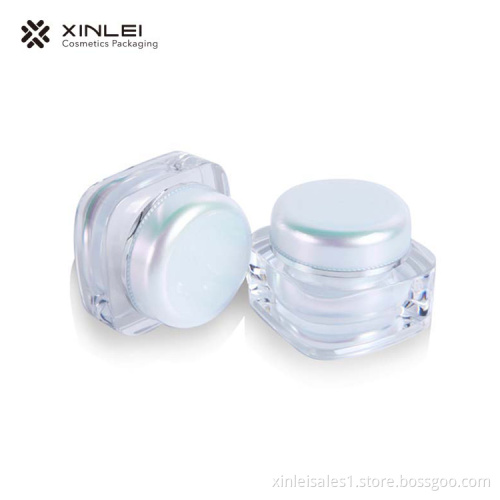 15 g Classic Square Cosmetic Acrylic Jar